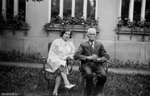 Celina Kempner and Ignacy Daszyński in Bystra in the summer of 1936 (source: National Digital Archives)